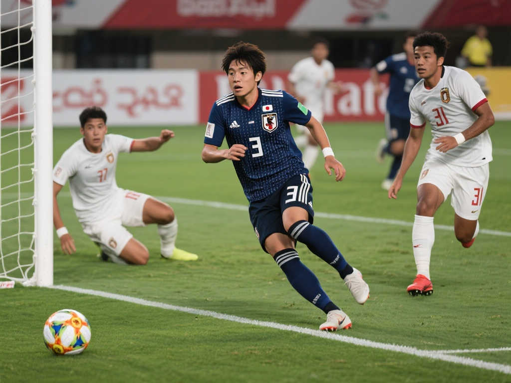 日本3-1击败巴林，铃木彩艳送乌龙，久保建英建功